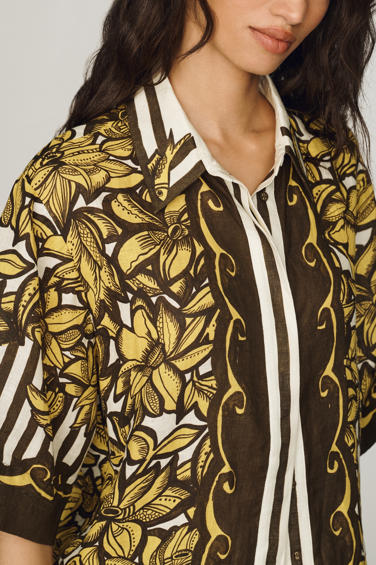 ALÉMAIS Mona Hemp Buttondown Shirt