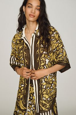 ALÉMAIS Mona Hemp Buttondown Shirt 
