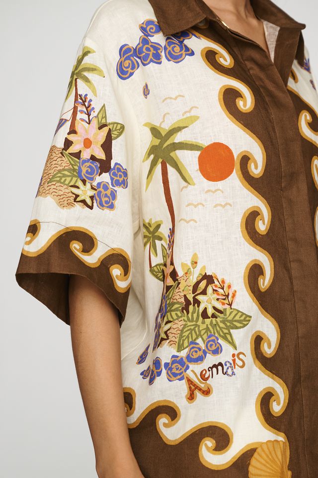 ALÉMAIS Island Cove Linen Shirt  #2