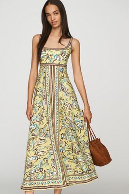 ALÉMAIS Fish Sticks Linen Sundress 