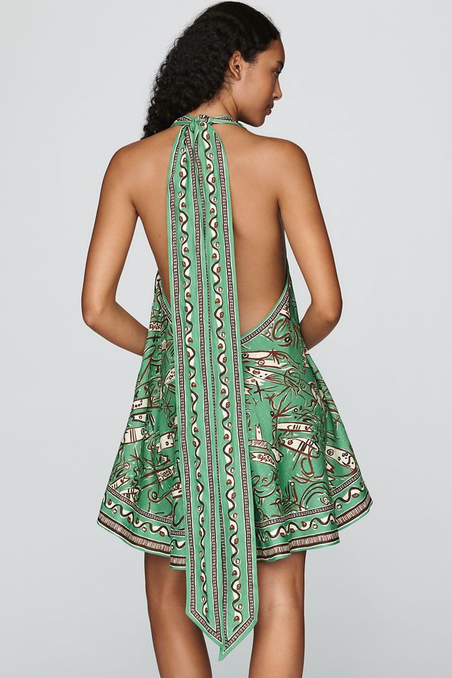 ALÉMAIS Fish Sticks Linen Swing Dress #2