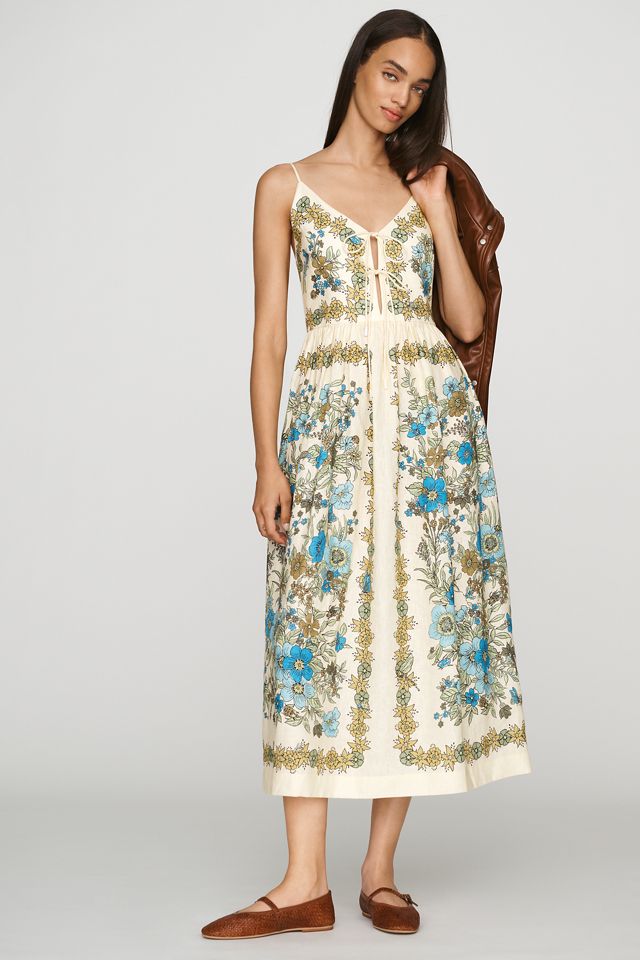 ALÉMAIS Sophia Linen Midi Dress #3