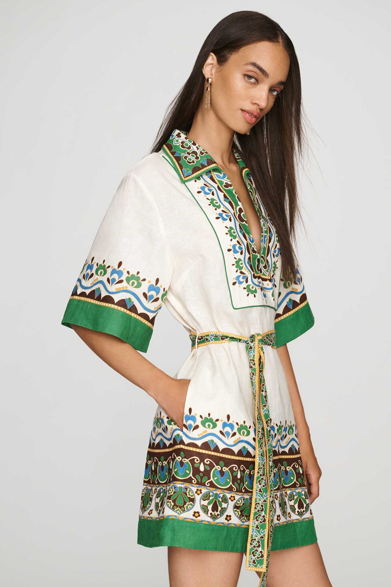 ALÉMAIS Bridgette Mini Shift Dress