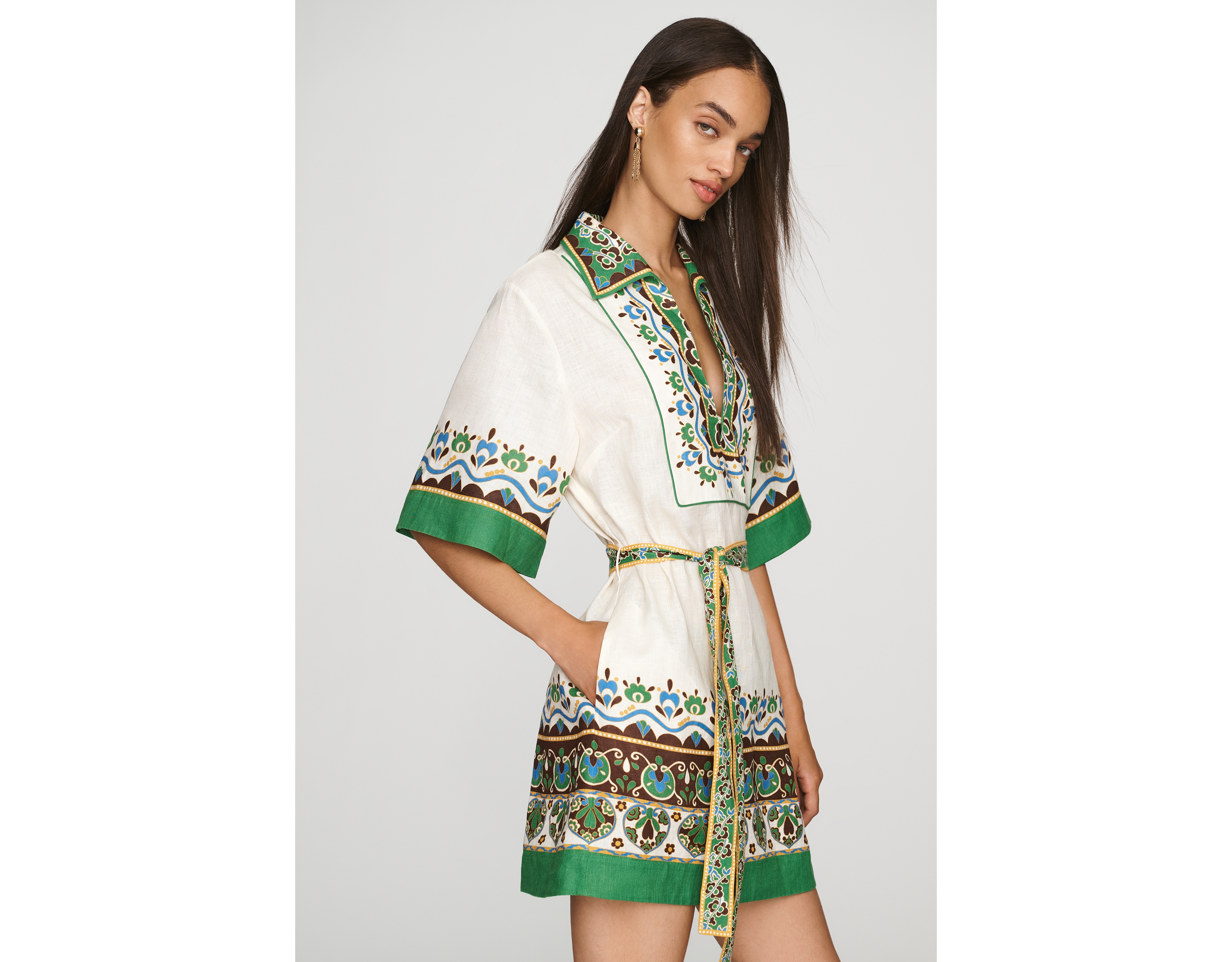 ALÉMAIS Bridgette Mini Shift Dress