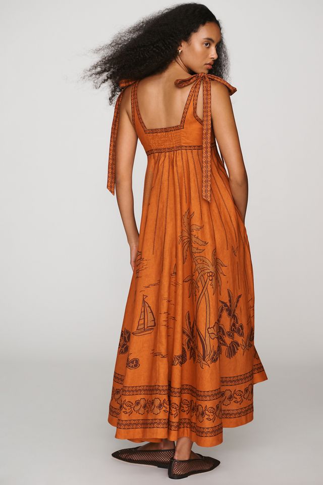 ALÉMAIS Boathouse Ballet Linen Dress #2