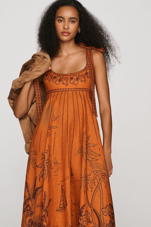 ALÉMAIS Boathouse Ballet Linen Dress #3