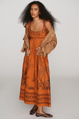 ALÉMAIS Boathouse Ballet Linen Dress