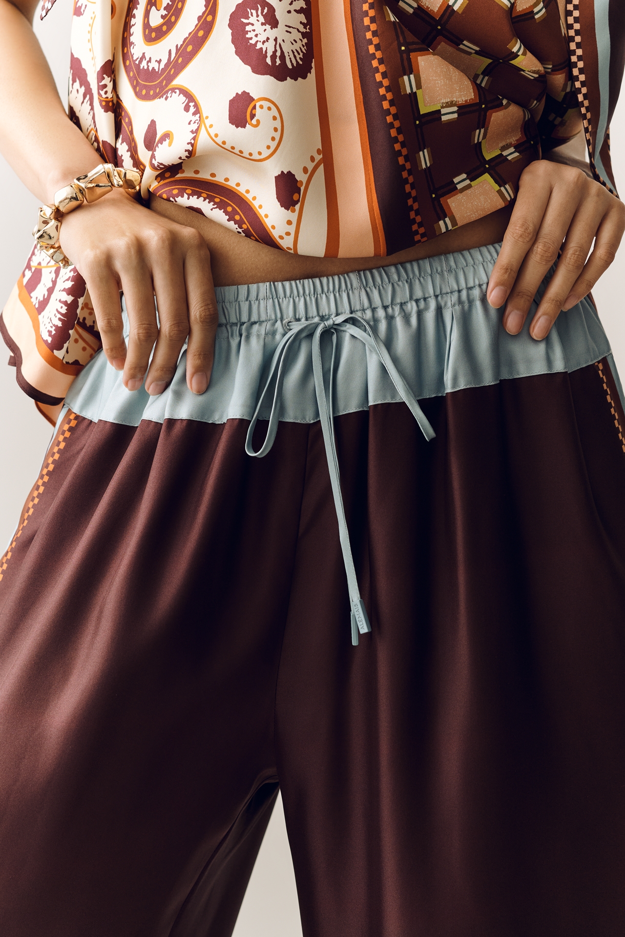 ALÉMAIS Wilson Silk Pants