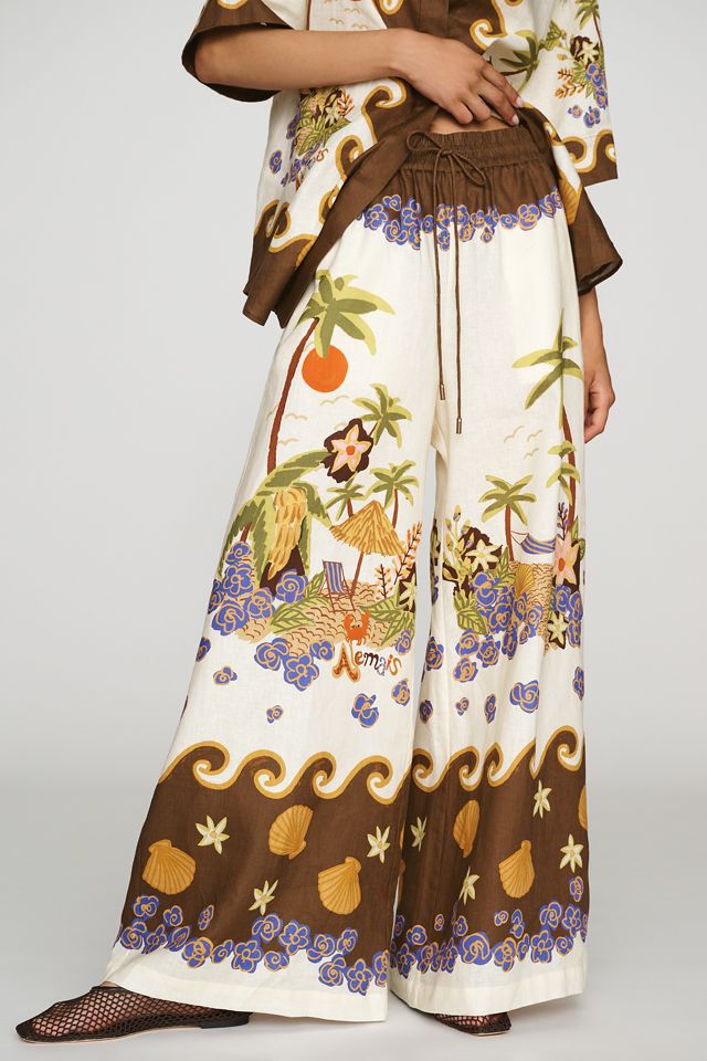 ALÉMAIS Island Cove Wide-Leg Pants #1