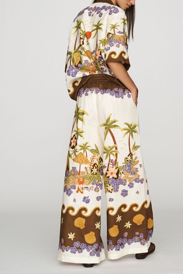 ALÉMAIS Island Cove Wide-Leg Pants #3
