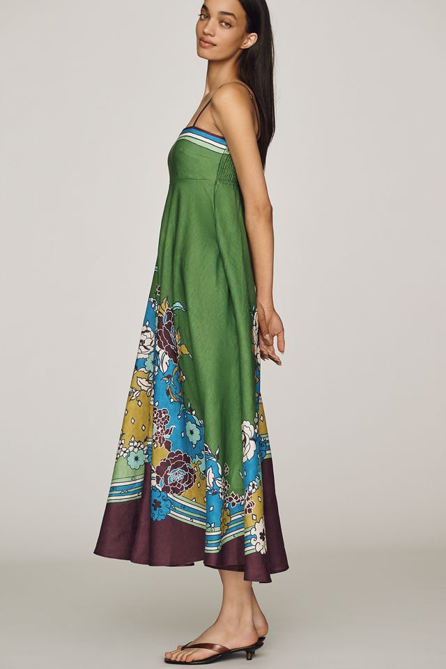 ALÉMAIS Nanci Linen Midi Dress #2
