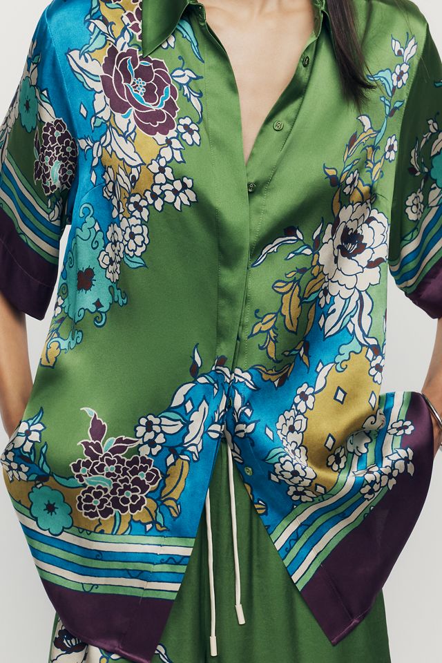 ALÉMAIS Nanci Silk Shirt #1