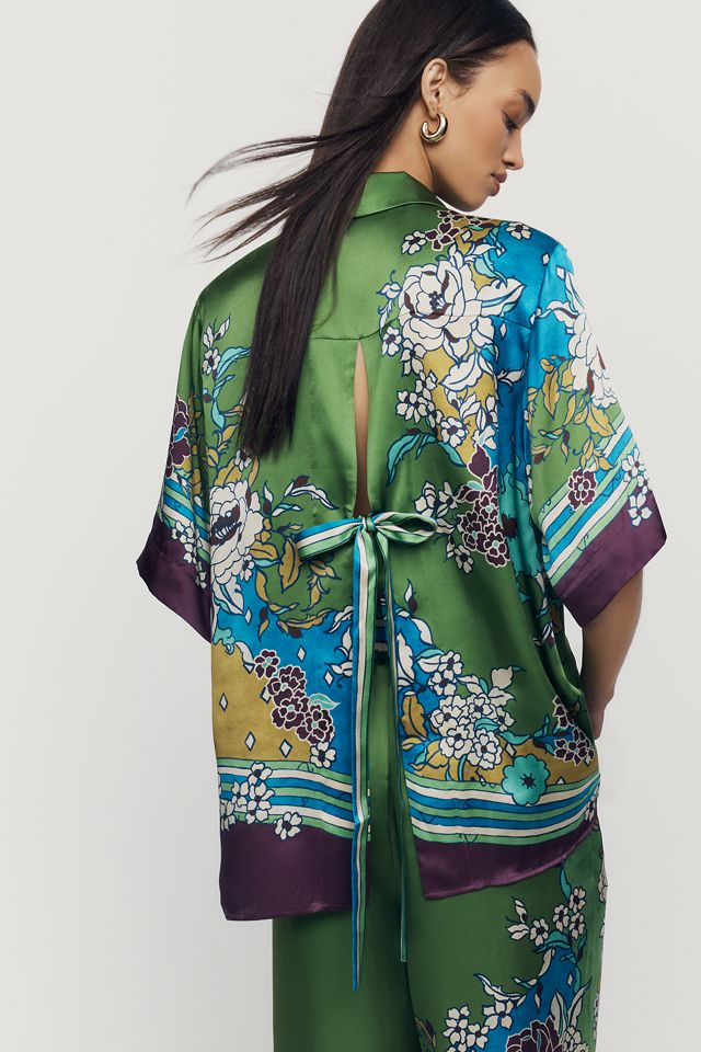 ALÉMAIS Nanci Silk Shirt #3