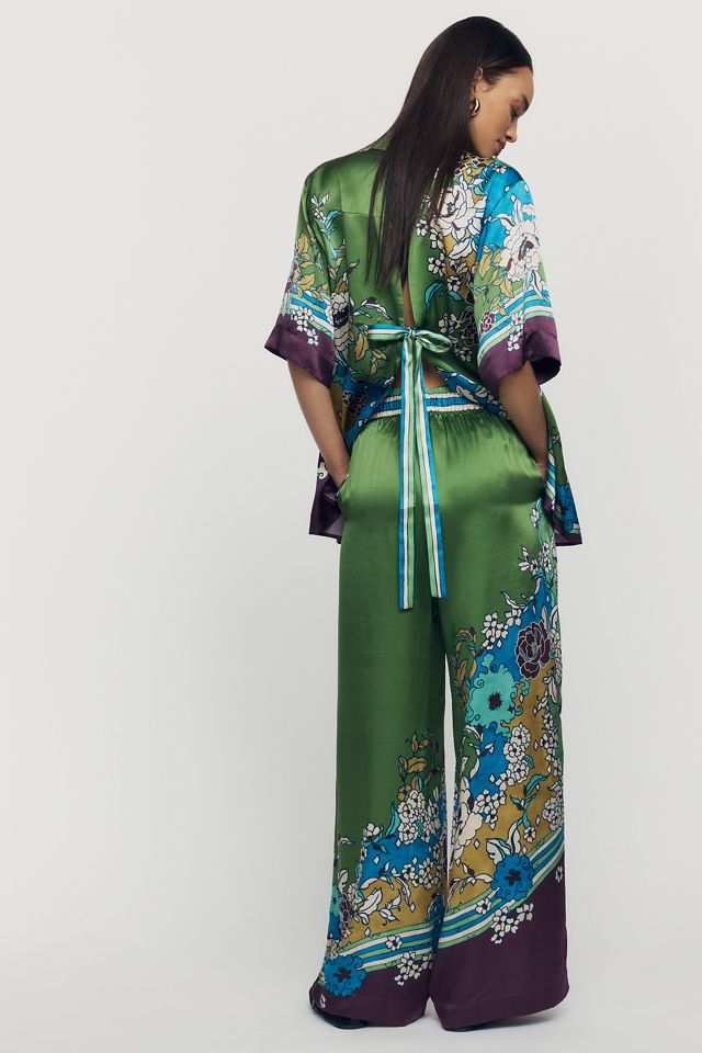 ALÉMAIS Nanci Silk Pants #1