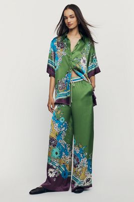 ALÉMAIS Nanci Silk Pants
