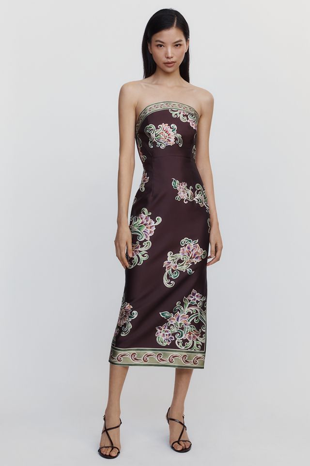 ALÉMAIS Josie Strapless Midi Dress #3