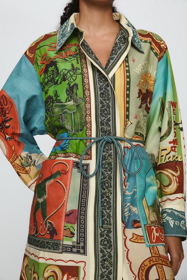 ALÉMAIS Ace Cotton Silk Maxi Shirtdress #1