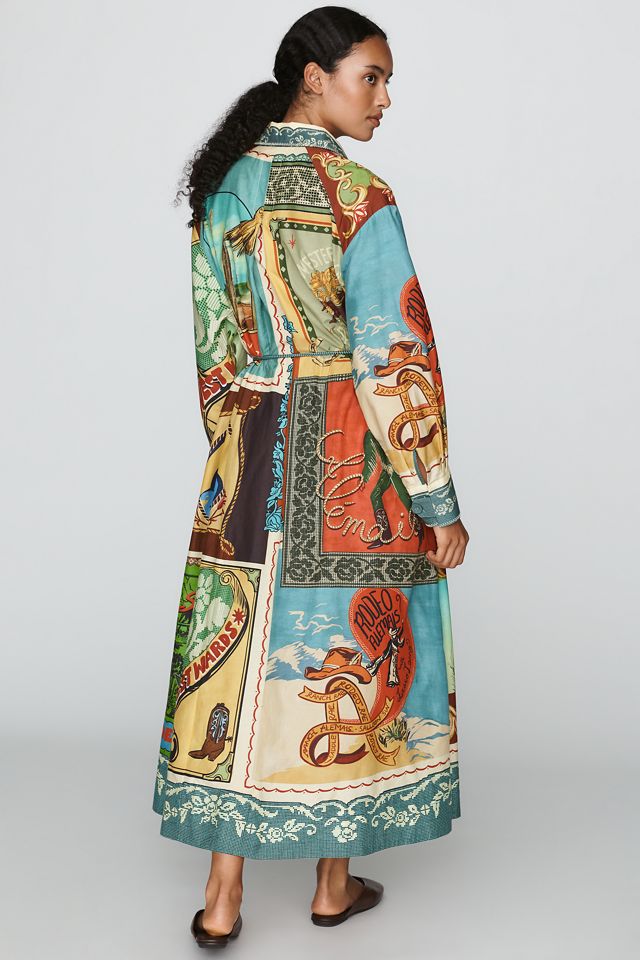 ALÉMAIS Ace Cotton Silk Maxi Shirtdress #3