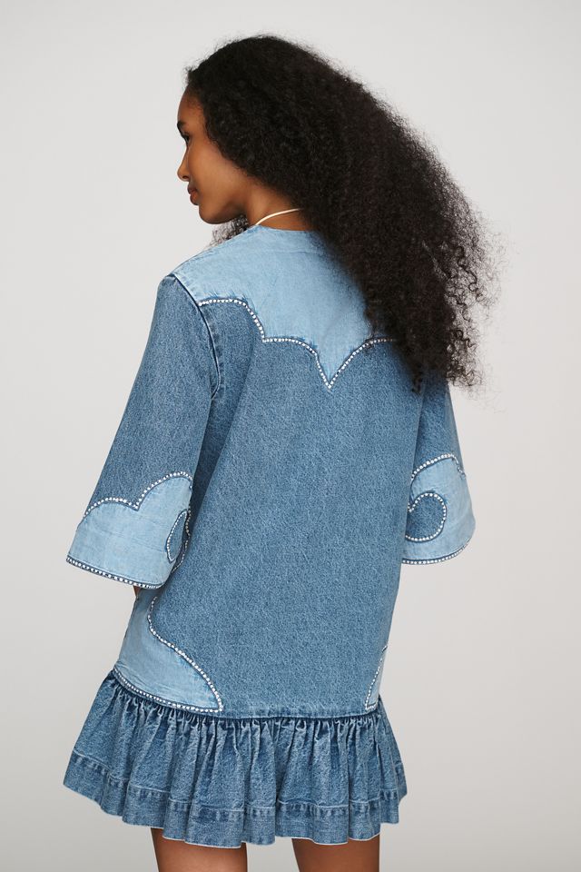 ALÉMAIS Jesse Denim Mini Dress #2