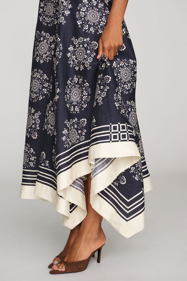 ALÉMAIS Banderra 100% European Linen Maxi Dress #3