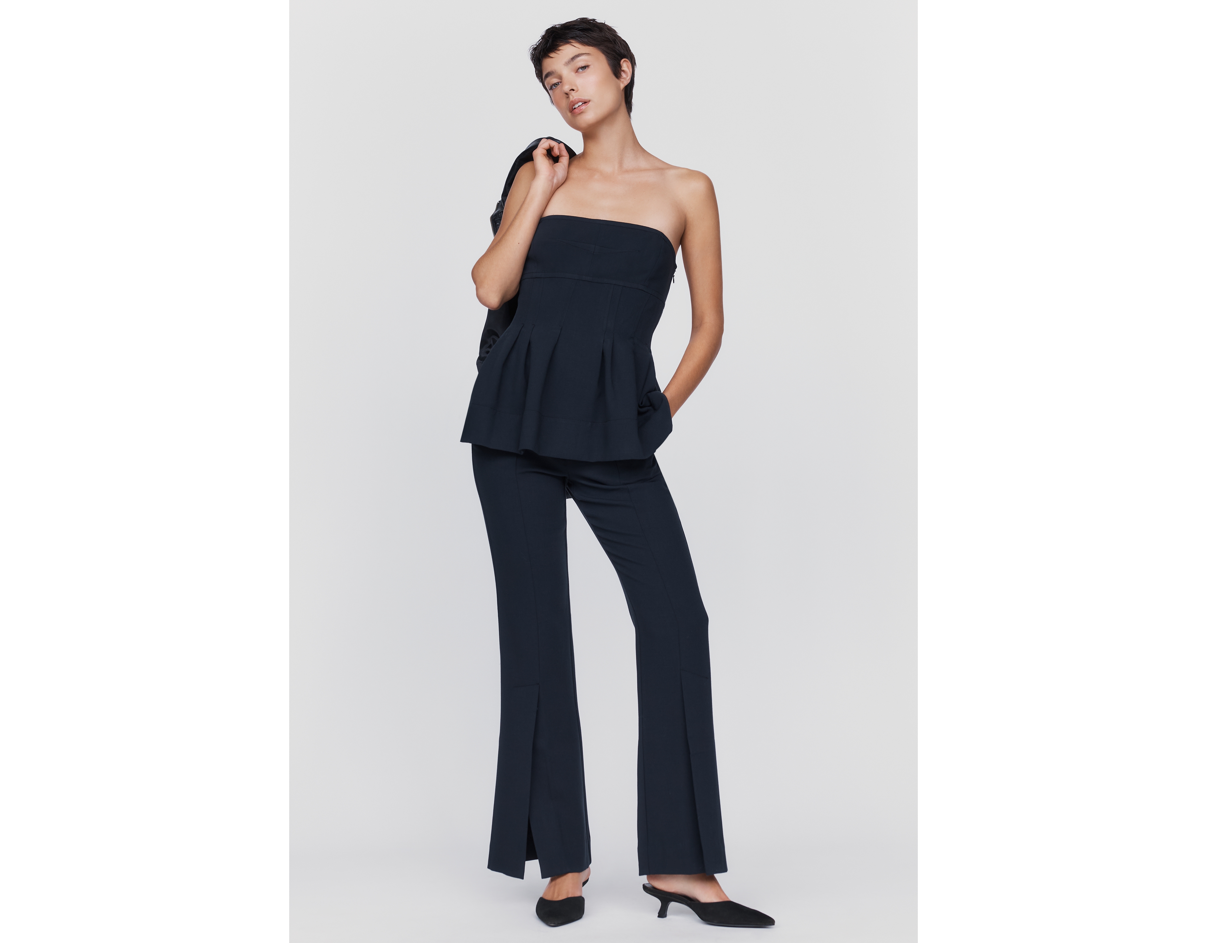 By Anthropologie Tailored Split Pants