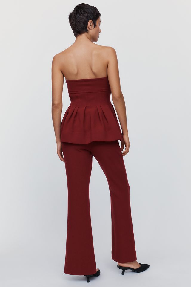 By Anthropologie Maßgeschneiderte Hose mit geteiltem Saum #3