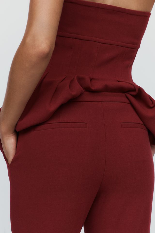 By Anthropologie Maßgeschneiderte Hose mit geteiltem Saum #4