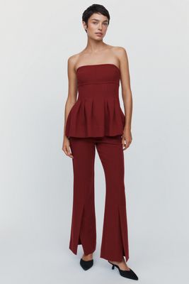 By Anthropologie Tailored Split Pants