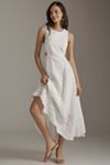 knee length dresses for ladies Ryann Linen Maxi Dress Rose / Xs