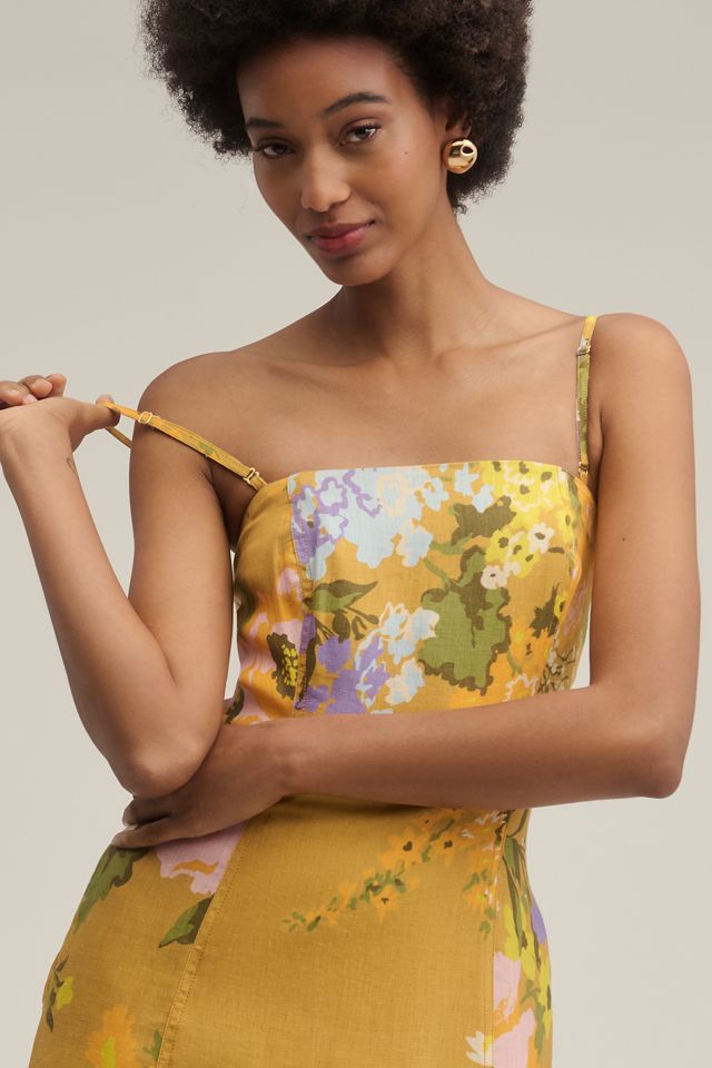 Lovaan Phillipa Linen Midi Dress #1