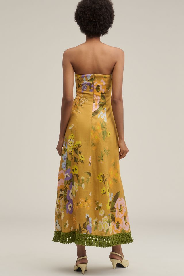 Lovaan Phillipa Linen Midi Dress #4