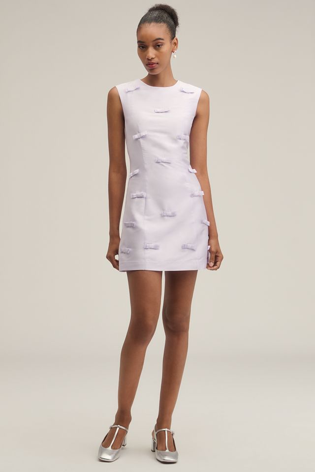 Lovaan Helena Bow Mini Dress #1