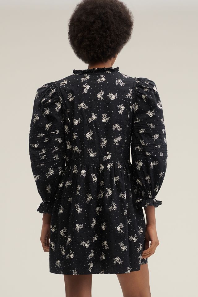 Lovaan Kitty Puff-Sleeve Mini Dress #2