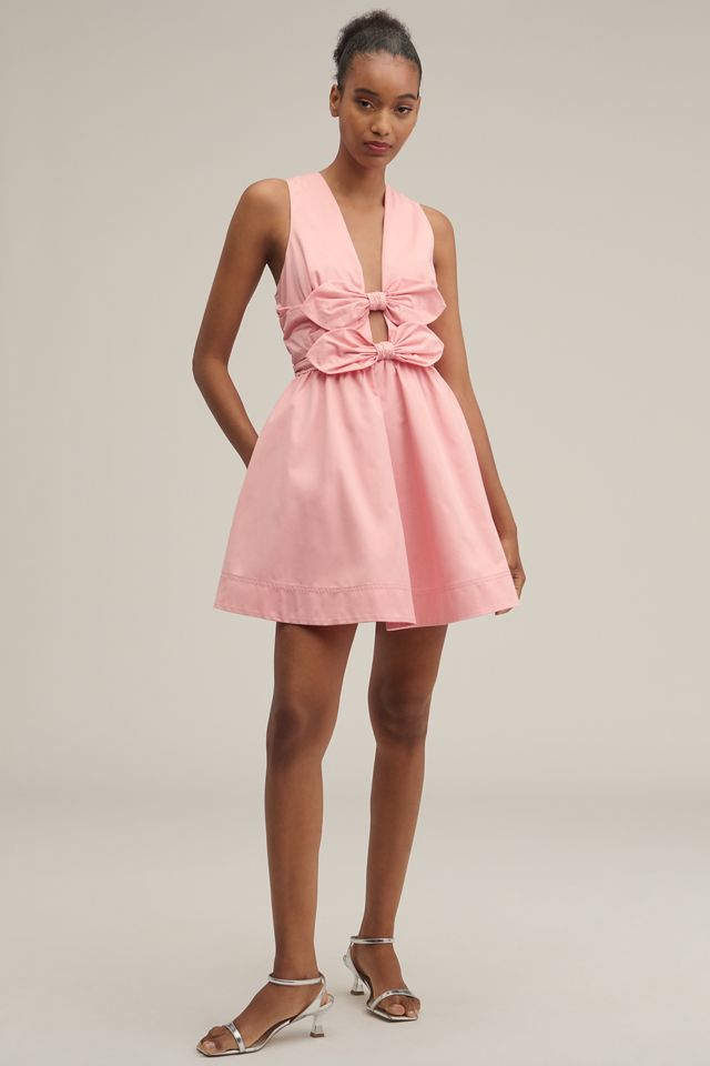 Lovaan Delilah Bow Mini Dress #1