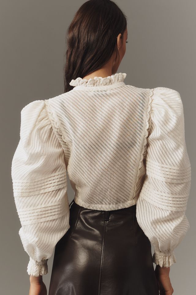 Lovaan Quin Puff-Sleeve Top #1