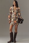 Bl-nk Printed Buttondown Shirt Dress