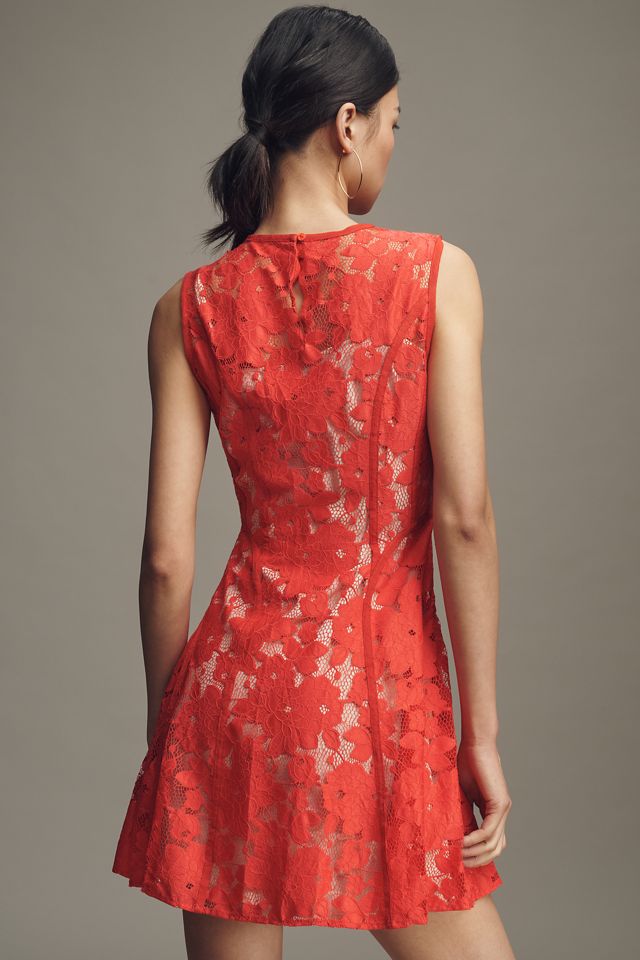 Lovaan Audrey Lace Mini Dress #2