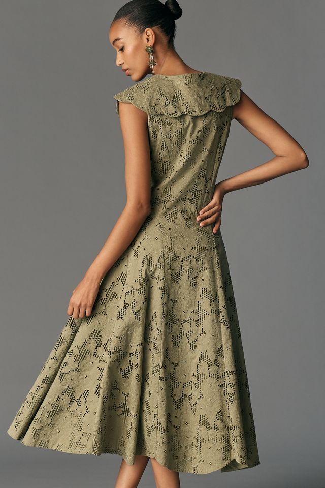 Lovaan Rhia A-Line Midi Dress #3