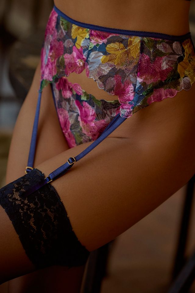 Hanky Panky Wildly Blooming Garter Belt #1