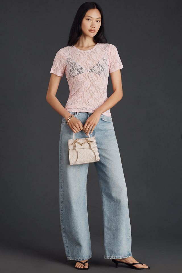 Hanky Panky Short-Sleeve Lace Tee #2