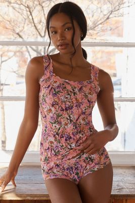 Hanky Panky Dark Romance Mock-Neck Lace Top | Anthropologie