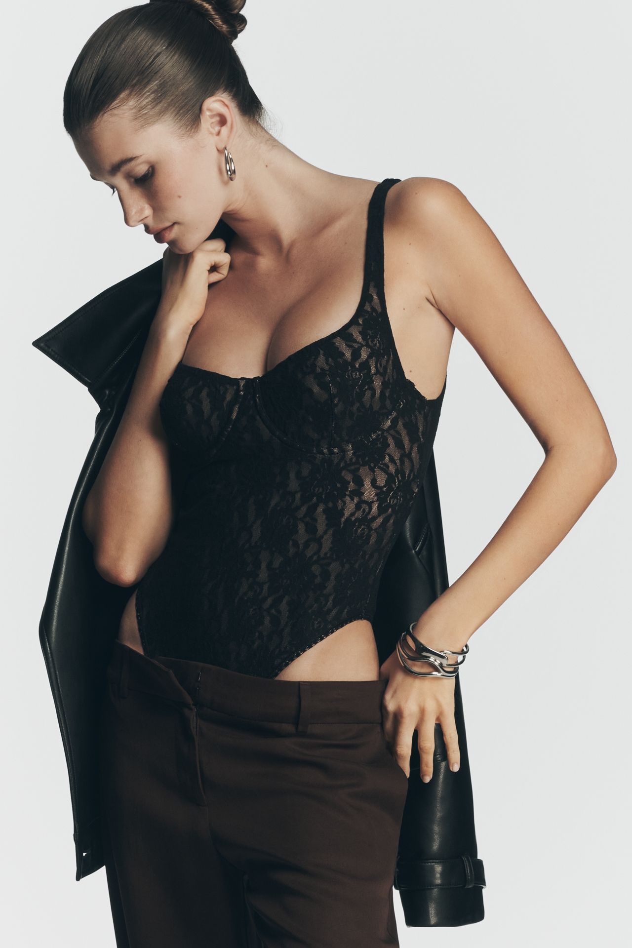 Hanky Panky Underwire Lace Bodysuit