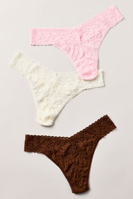 Hanky Panky Original Rise Thongs, Set of 3