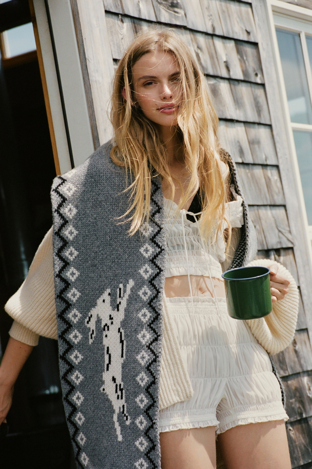 LyreBird Ruched Bloomer Shorts