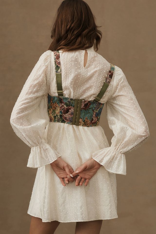 Tapestry Corset-Style Dress – Lazy Oaf