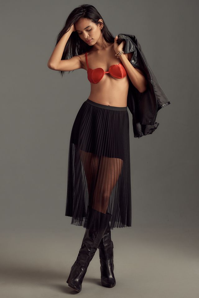 By Anthropologie Structured Heart Bra #3
