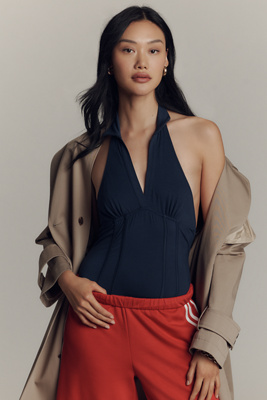 Halter Jersey Bodysuit