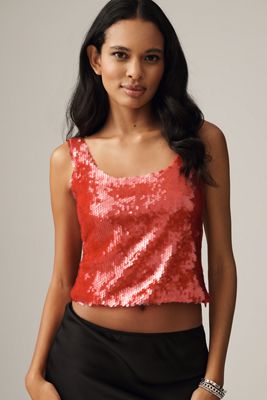 LyreBird Sequin Tank Top