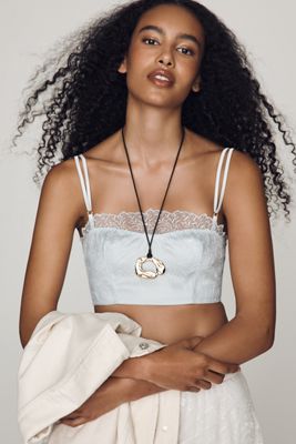 Bralette brodée LyreBird