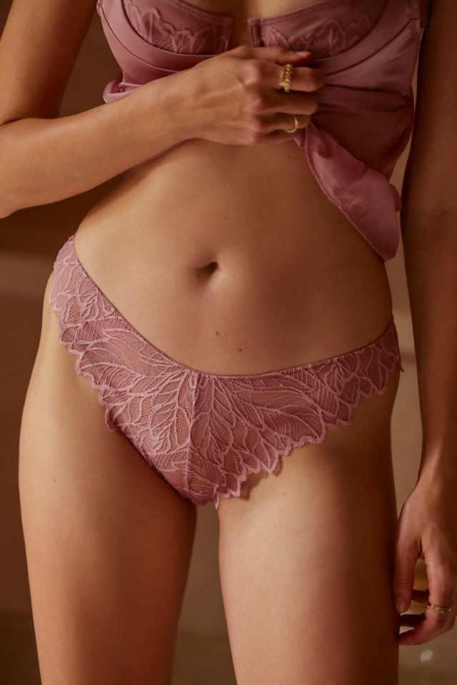 LyreBird Lace Cheeky Bikini #1